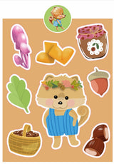 Sticker o gioco di carta